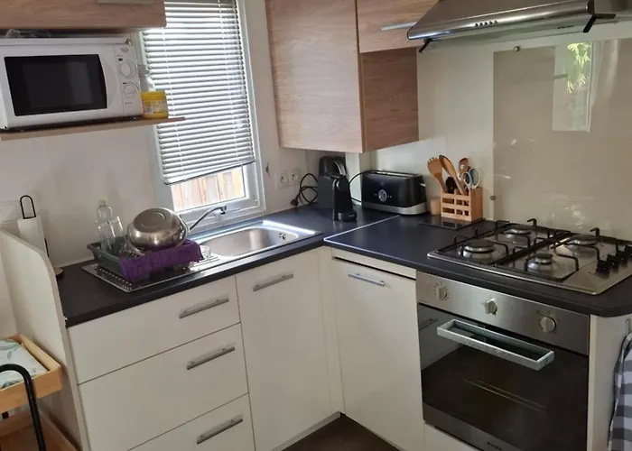 Mobil-home 4 Personnes 4 Etoiles Piscine *